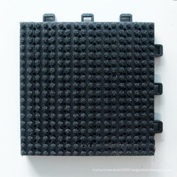 Anti-Slip Sand Scraping 100%EVA Mat Full Nylon66 Brush Interlocker  Design Entrance Door  Mat